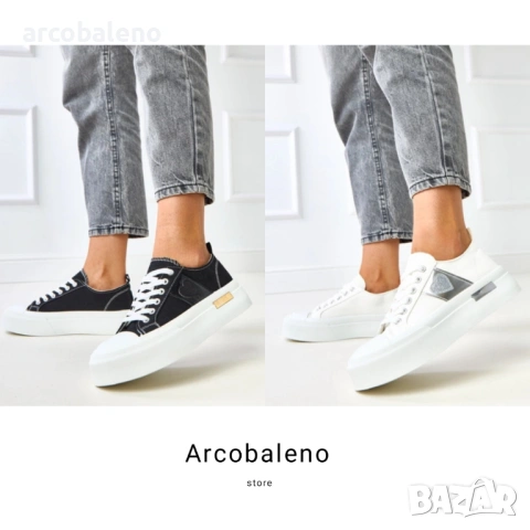 Дамски маратонки на платформа Nihal, 2цвята 