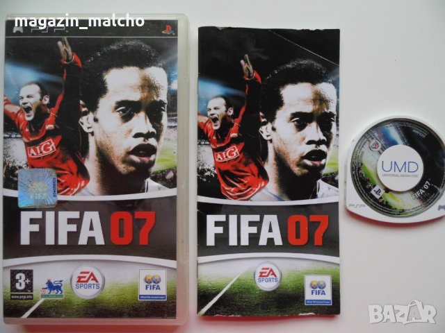Fifa 07 - Platinum sur PSP occasion - Retro Game Place