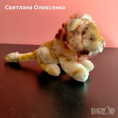 Колекционерска мека играчка Steiff Leo Lion лъв, снимка 10 - Колекции - 37740772