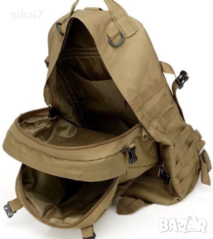 55L тактическа раница 4B1 Military военна водоустойчива туризьм Mole, снимка 13 - Раници - 42074611
