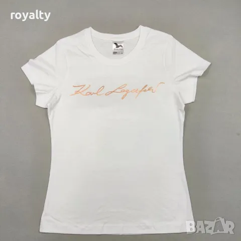 Karl Lagerfeld дамски тениски Различни дизайни , снимка 6 - Тениски - 49630081