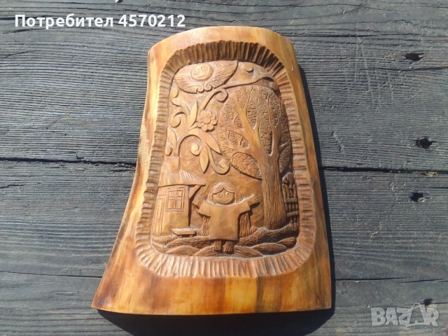 Дърворезба, Дървено Пано за стена, Украса за дома, Дърворезба за подарък