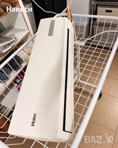 Климатик Haier – комплект вътрешно и външно тяло, снимка 2 - Климатици - 55957681
