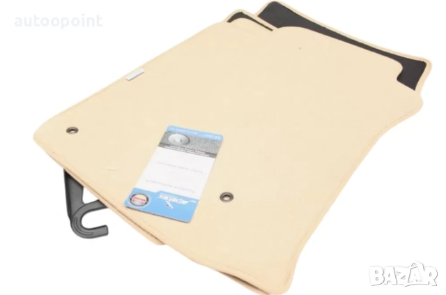 Мокетни стелки за TOYOTA Land Cruiser J120 (2003-2009) / J150 (2009-2023) - 3 врати - бежов Petex