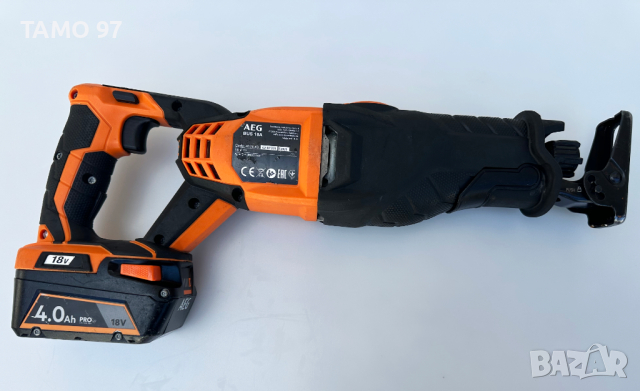 AEG BUS 18A - Акумулаторен саблен трион перфектен!, снимка 3 - Други инструменти - 44914468