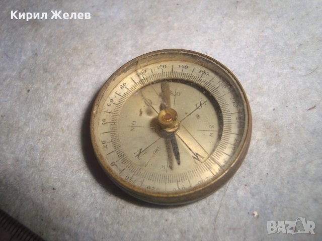 МНОГО СТАР КОМПАС с МЕСИНГОВ КОРПУС за КОЛЕКЦИЯ ПОЛЗВАНЕ 23432, снимка 3 - Антикварни и старинни предмети - 38137912