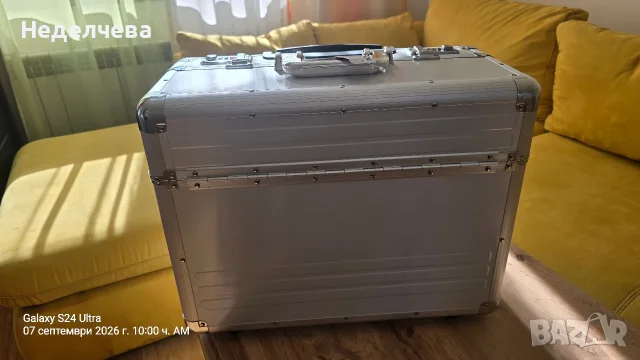 Алуминиев пилотски куфар Alumaxx Omega , снимка 4 - Куфари - 55979352