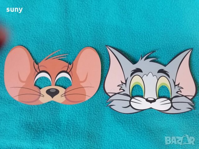 Парти маска Том и Джери, снимка 5 - Други - 34879573