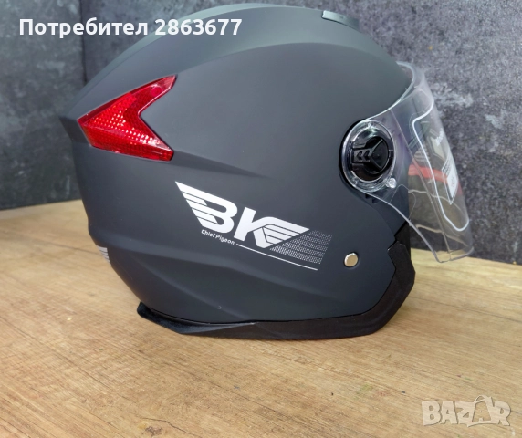 Каска шлем за мотор, скутер, тротинетка, снимка 4 - Други спортове - 51797172