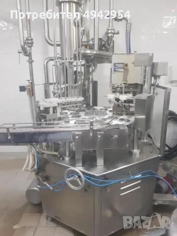 Продава 3 машини за пакетиране на кисело мляко HAMBA