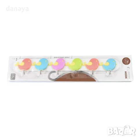 5733 Лепяща закачалка Патета или Птички, 6 куки, снимка 7 - Други - 49153438