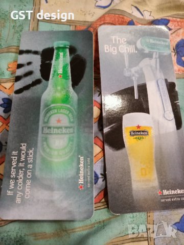Хайнекен Heineken стикер реклама бира рядка
