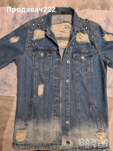 Дънково яке, снимка 6 - Якета - 36991839