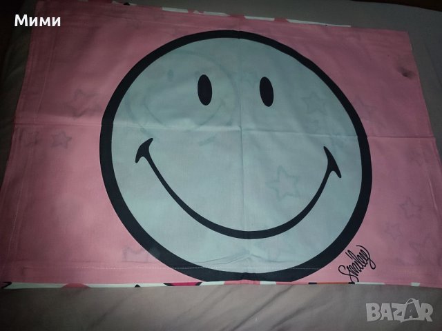 Детски калъфки усмивка, снимка 2 - Спално бельо и завивки - 42876714