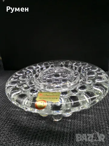 Кристален свещник , снимка 7 - Декорация за дома - 49133312