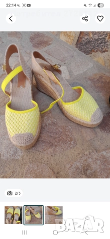 Дамски сандали на платформа, снимка 2 - Сандали - 51546719