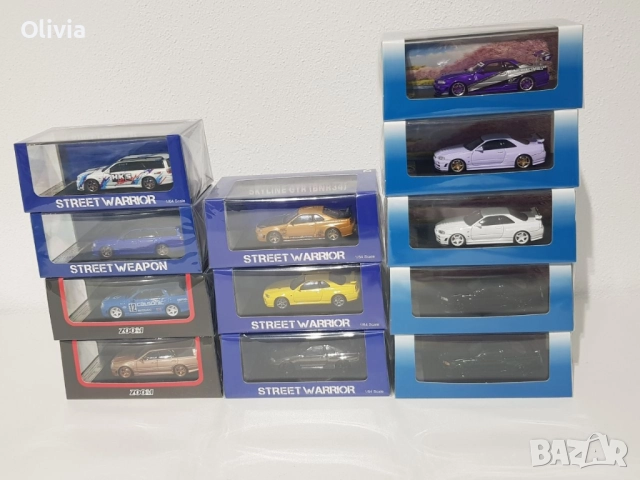 1:64 Street Weapon/ Street Worrior, Zoom, Fuji JDM, Nissan Skyline, снимка 2 - Колекции - 52079952