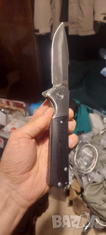 Нов сгъваем нож, Острие тип кама, С кутия, снимка 2 - Ножове - 52842747