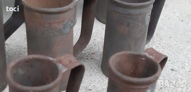 К-т стари колекционерски кръчмарски мерилки за алкохол различни милилитри , снимка 9 - Антикварни и старинни предмети - 38849538