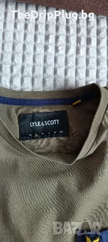Lyle& Scott тениска с джобче размер S, снимка 3 - Тениски - 55776898