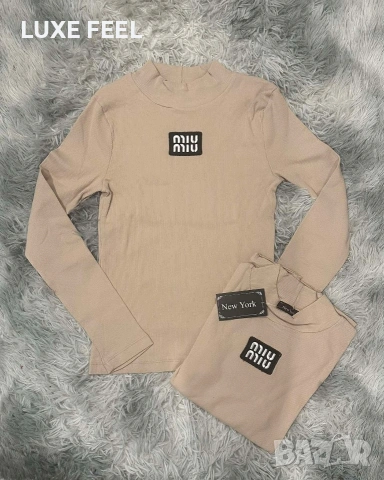 Дамски Блузи ⚜️MIU MIU 