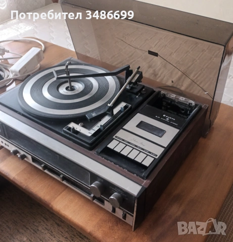 Грамофон SANYO, снимка 3 - Грамофони - 54199046