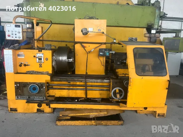 струг фи 800-1200дължина на обработваемия детайл