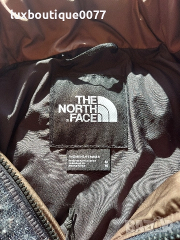 Използвано в отлично състояние зимно пухено яке The North Face M, снимка 5 - Якета - 52828959