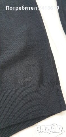 Hugo Boss HUGO San Paolo 3 Extrafine Merino Mens Size 50/L НОВО! ОРИГИНАЛ! Мъжки тънък Вълнен !, снимка 8 - Пуловери - 44368404