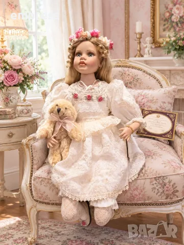 Намалена порцеланова кукла Alberon collection 