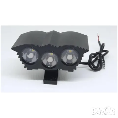 LED прожектор за мотоциклет 15 W с далечен светлинен обхват, снимка 3 - Аксесоари и консумативи - 55865981