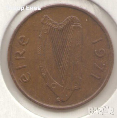 Ireland-½ Pingin-1971-KM# 19, снимка 2 - Нумизматика и бонистика - 28267605