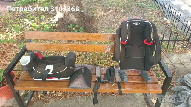 Бебешко / детско столче за кола 3в1 Graco Nautilius Elite Sport Luxe, снимка 4 - Столчета за кола и колело - 55877559