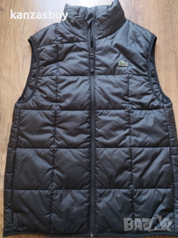 LACOSTE - страхотен мъжки елек ХС, снимка 5 - Други - 54101185