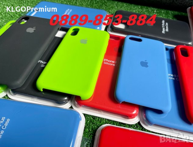 Apple Silicone Case кейс за iPhone 12 Pro 11 X XS MAX XR 7 8 6 Plus 6S SE калъф, снимка 5 - Аксесоари за Apple - 31945060