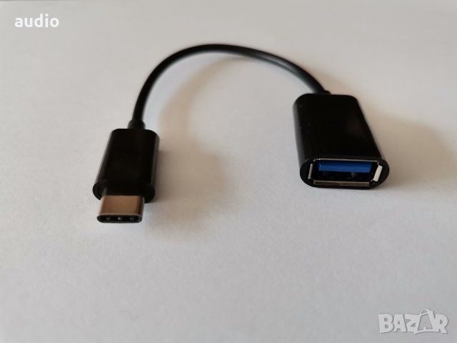 Кабел USB type C - USB/F, снимка 1 - USB кабели - 30805585