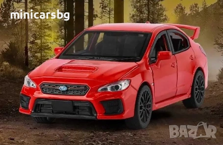 Метални коли Subaru WRX STI, снимка 5 - Колекции - 53019011