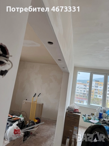 Шпакловка, Боядисване и Ел. Инсталации, снимка 6 - Ремонти на апартаменти - 52713952