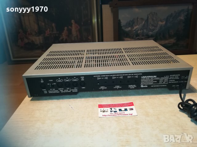 universum v2315 hifi amplifier 2x60/100w 1703211114 &, снимка 11 - Ресийвъри, усилватели, смесителни пултове - 32193160