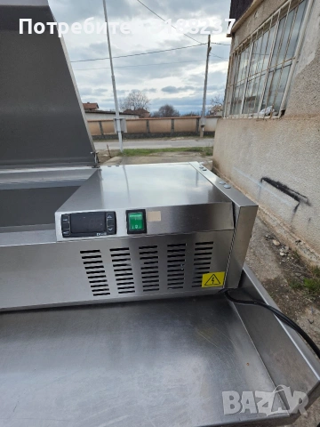 Немска хладилна вана за студени гарнитури и салати, снимка 5 - Хладилни витрини и фризери - 54041909