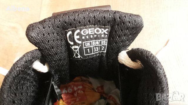 GEOX RESPIRA Shoes Размер EUR 33 детски обувки 154-12-S, снимка 15 - Детски маратонки - 37495291