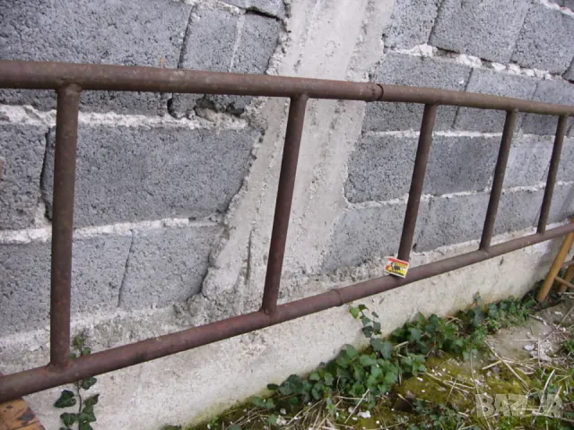 Българска Метална СТЪЛБА 500 x 46 см Единична с 12 Стъпала Строителна и за Скеле НРБ 35,5 кг БАРТЕР, снимка 3 - Други инструменти - 49521949