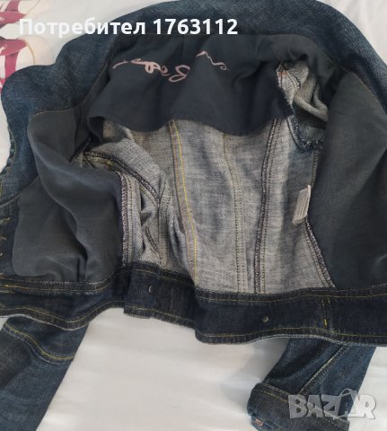 Pepe jeans дънково яке, късо, s размер, снимка 4 - Якета - 42211320