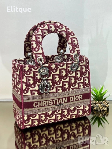 чанти Christian Dior ↕️20 cm~ ↔️25cm, снимка 5 - Чанти - 53068020