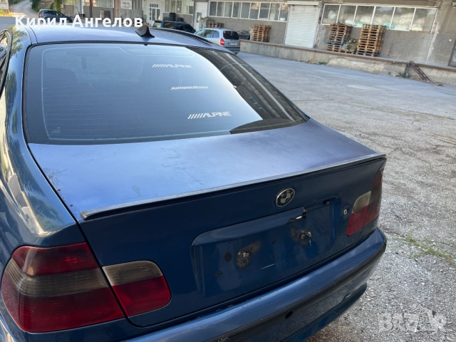Лип за багажника на BMW E46 Седан (гумен), снимка 7 - Части - 51664194