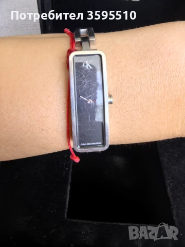 Часовник Calvin Klein - с швейцарски механизъм, снимка 3 - Дамски - 50634204