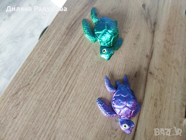 3D принтирани костенурчета, снимка 3 - Декорация за дома - 52510184