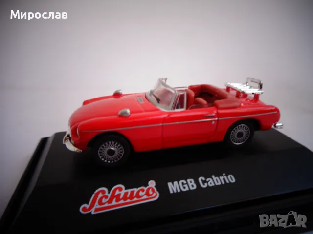 1:72 SCHUCO МGB CABRIO КОЛИЧКА МОДЕЛ ИГРАЧКА, снимка 3 - Колекции - 47800572