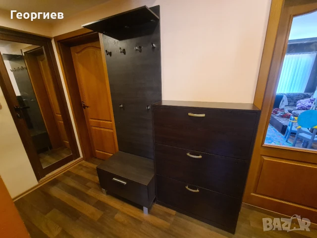 Антре, портманто, шкаф за обувки, закачалка, огледало венге