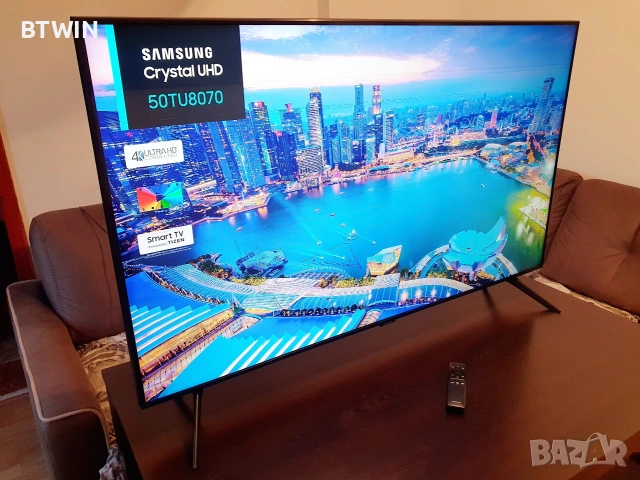 Телевизор - Samsung 50 ИНЧА - Smart - 4K Ultra HD - LED !, снимка 2 - Телевизори - 53925976